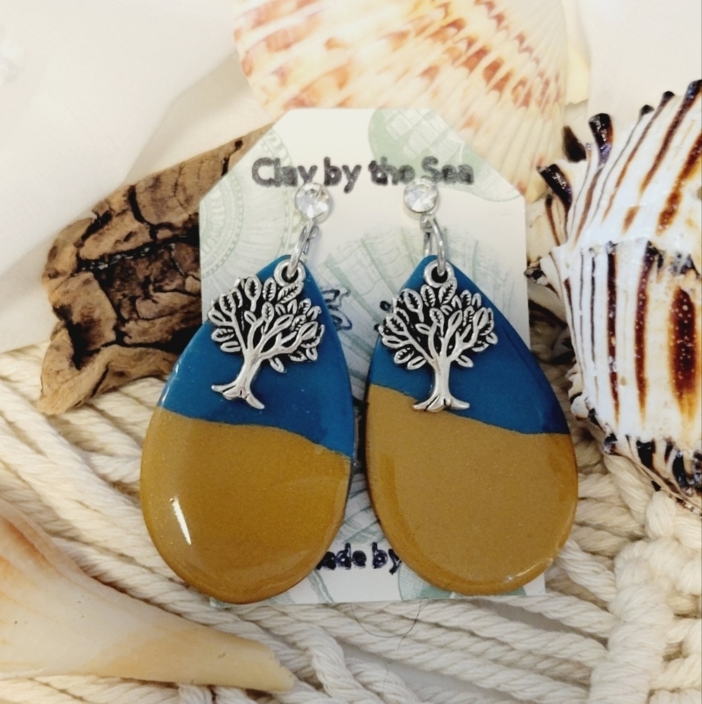 Polymer Clay Charm Earrings